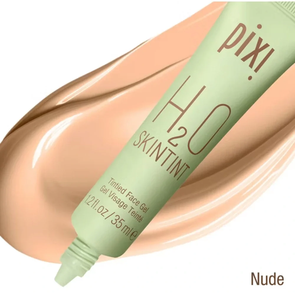 Pixi H2O Skintint Foundation Gel~Nude ~ 35ml/1.2 fl oz NIB